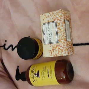 Beekman 1802 and the naked bee soap and body lotion